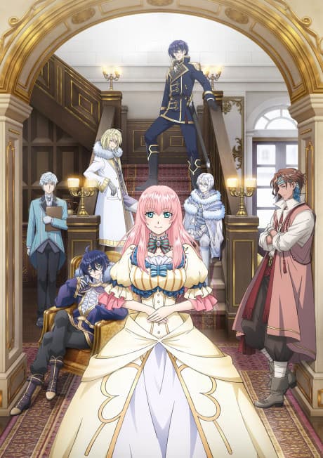 Cover of Loop 7-kaime no Akuyaku Reijou wa, Moto Tekikoku de Jiyuu Kimama na Hanayome Seikatsu wo Mankitsu Suru