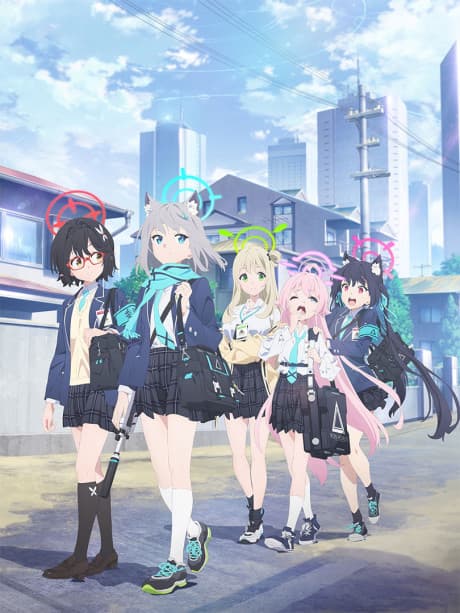 Cover of Blue Archive The Animation